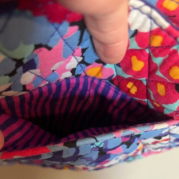 Vera Bradley Colorful Floral Crossbody Bag - Picture 9 of 12
